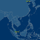 Track of Malaysia Air 370 on March 7.